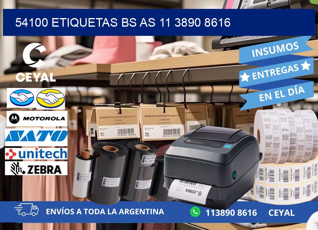 54100 ETIQUETAS BS AS 11 3890 8616
