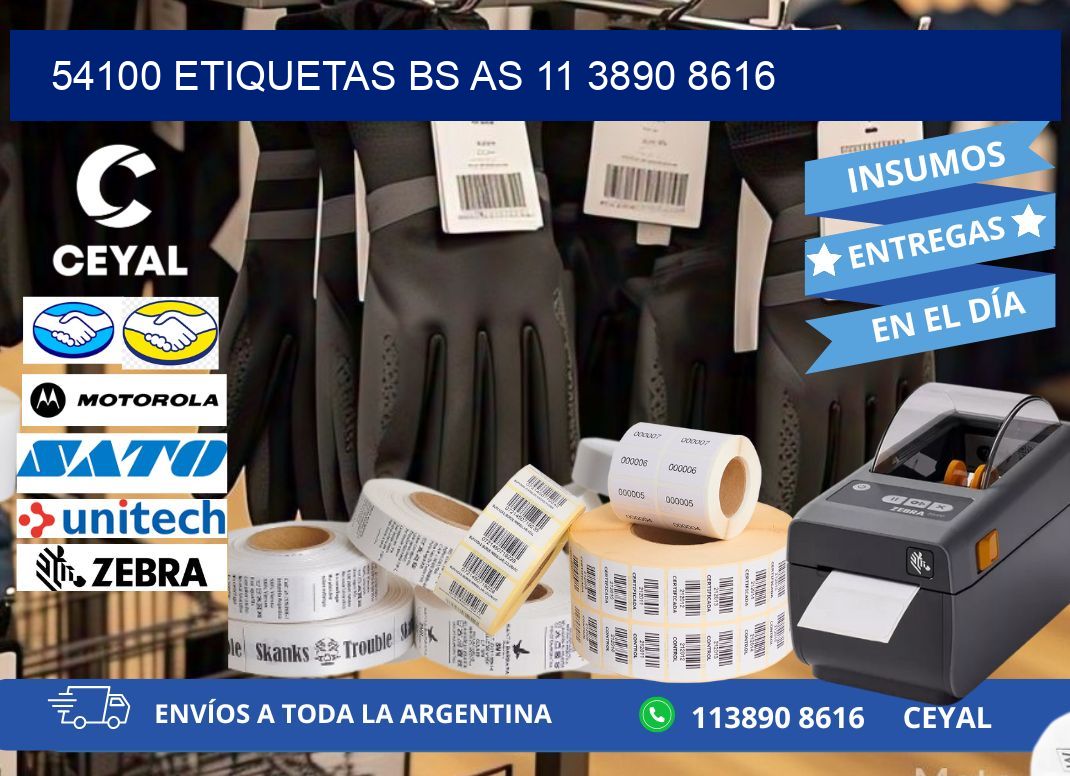 54100 ETIQUETAS BS AS 11 3890 8616