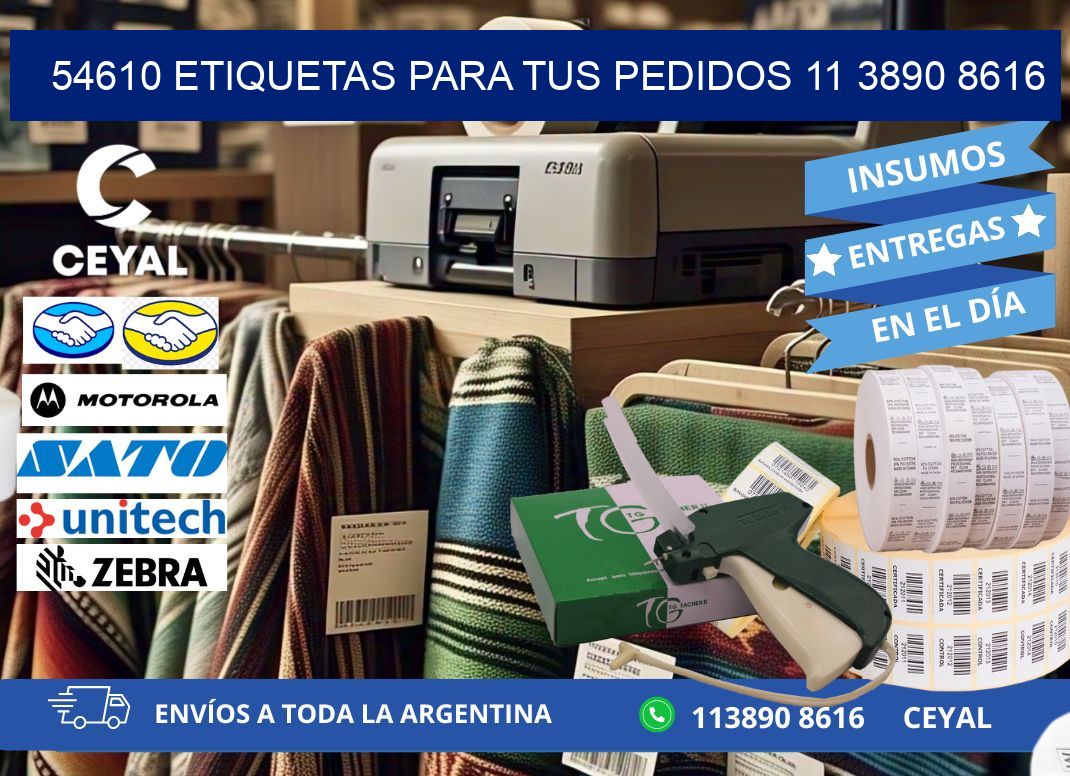 54610 ETIQUETAS PARA TUS PEDIDOS 11 3890 8616