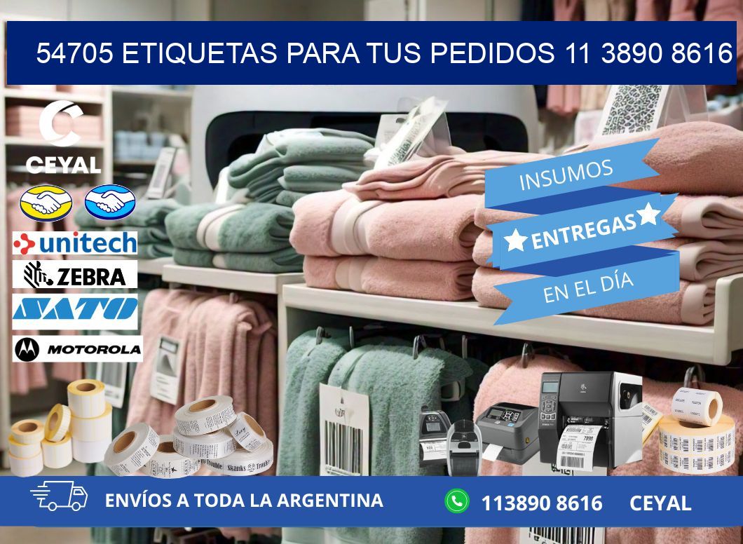 54705 ETIQUETAS PARA TUS PEDIDOS 11 3890 8616