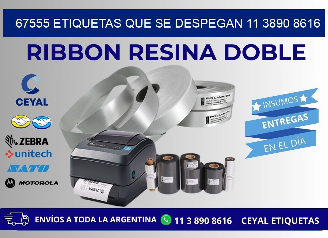 67555 ETIQUETAS QUE SE DESPEGAN 11 3890 8616