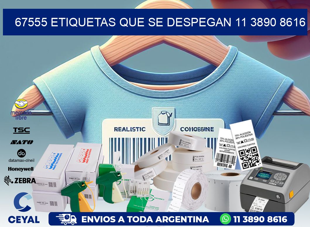 67555 ETIQUETAS QUE SE DESPEGAN 11 3890 8616