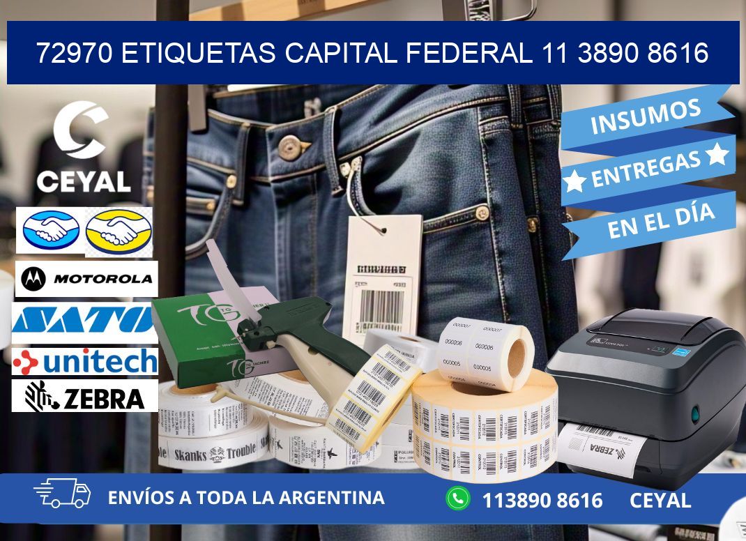 72970 ETIQUETAS CAPITAL FEDERAL 11 3890 8616