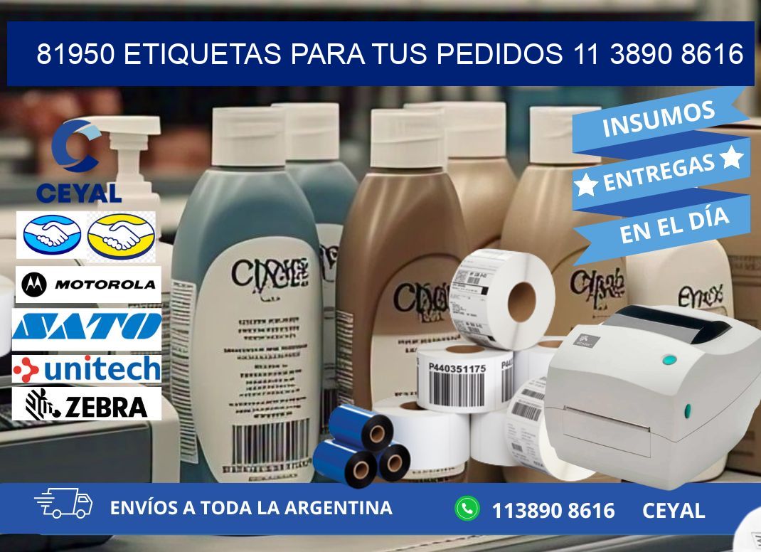 81950 ETIQUETAS PARA TUS PEDIDOS 11 3890 8616