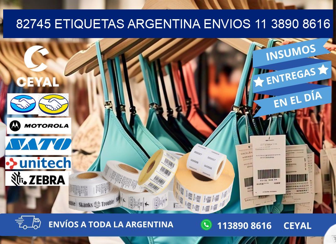 82745 ETIQUETAS ARGENTINA ENVIOS 11 3890 8616