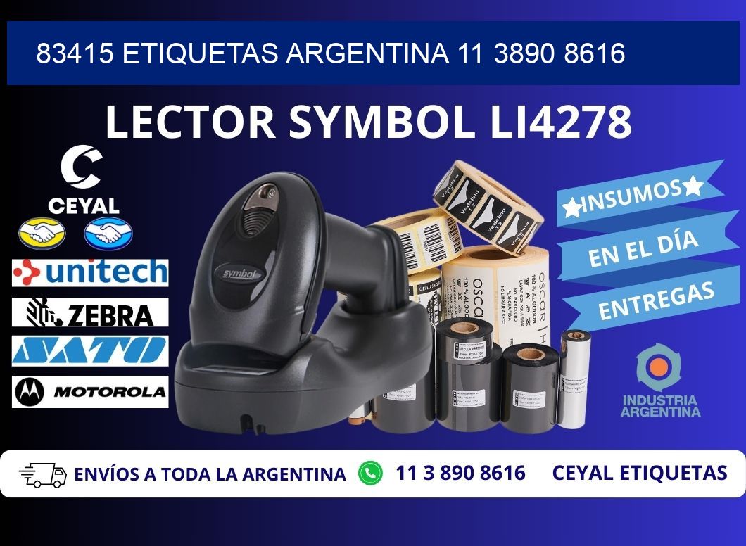83415 ETIQUETAS ARGENTINA 11 3890 8616