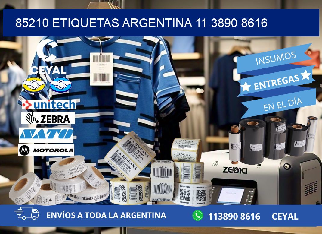 85210 ETIQUETAS ARGENTINA 11 3890 8616