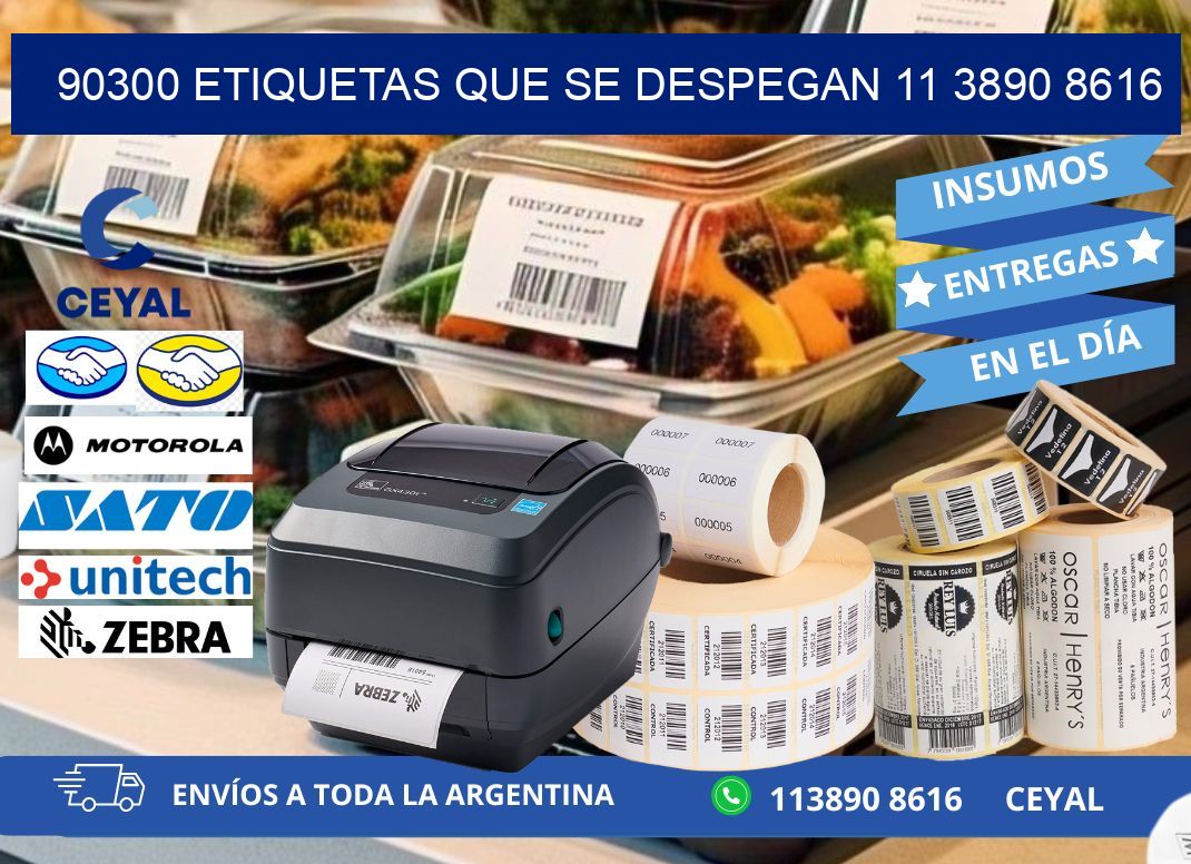 90300 ETIQUETAS QUE SE DESPEGAN 11 3890 8616