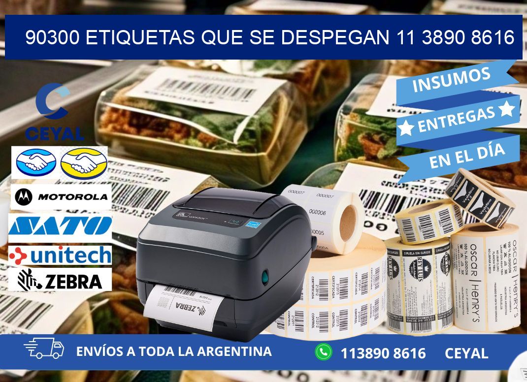 90300 ETIQUETAS QUE SE DESPEGAN 11 3890 8616