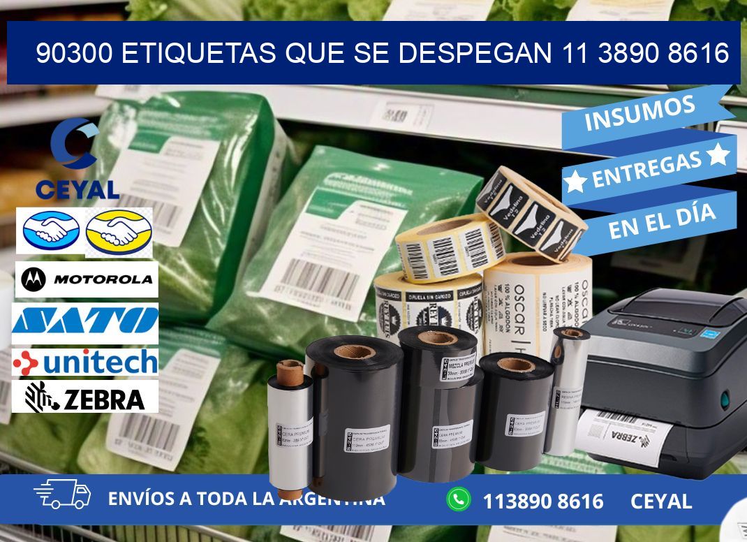 90300 ETIQUETAS QUE SE DESPEGAN 11 3890 8616