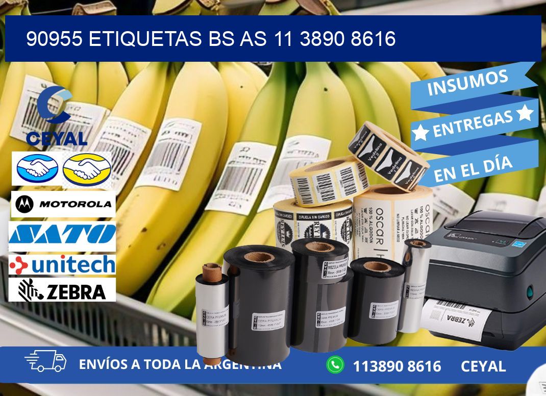 90955 ETIQUETAS BS AS 11 3890 8616