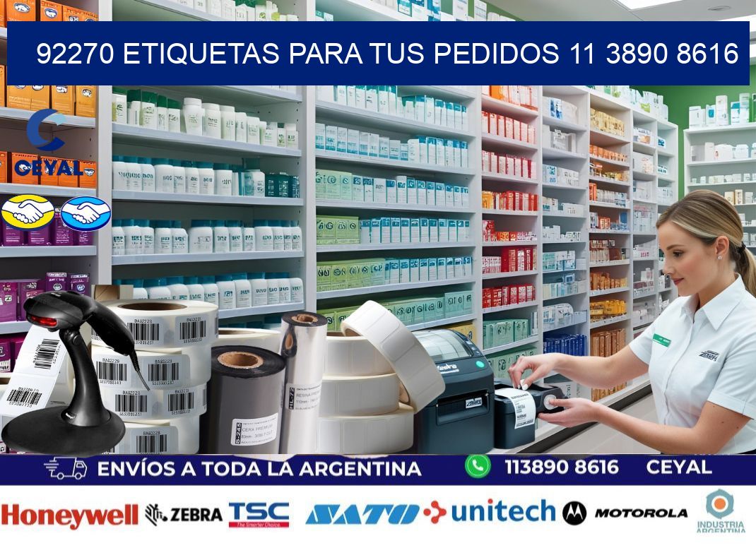 92270 ETIQUETAS PARA TUS PEDIDOS 11 3890 8616