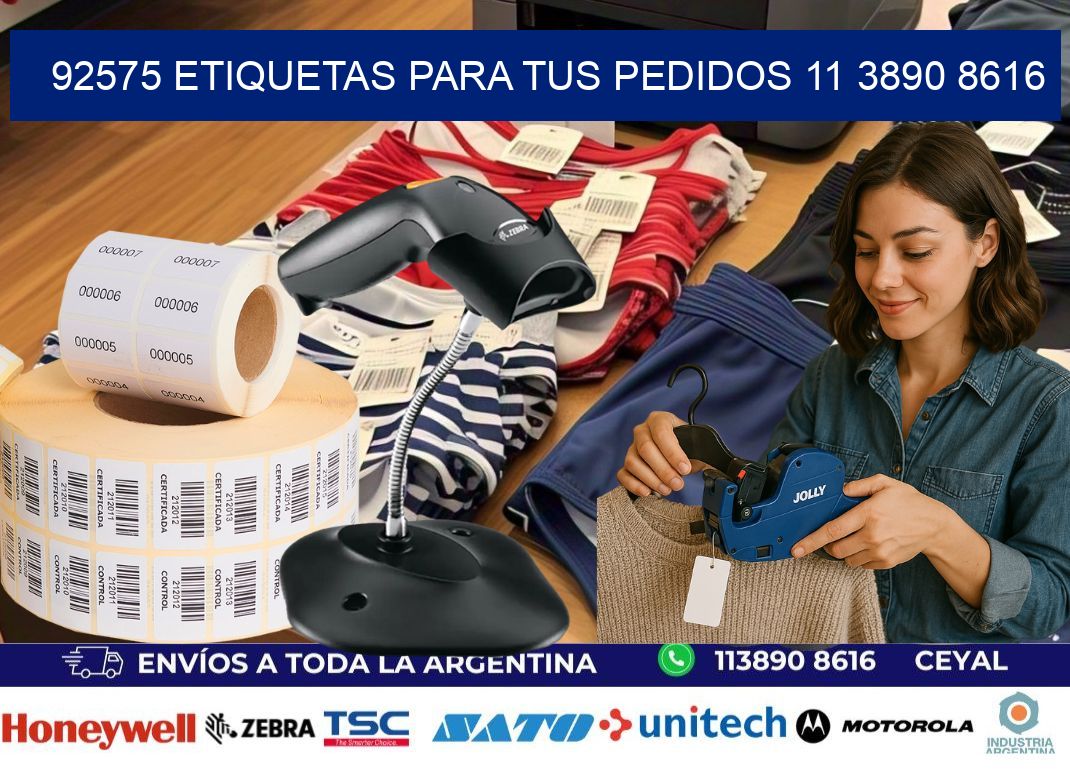 92575 ETIQUETAS PARA TUS PEDIDOS 11 3890 8616