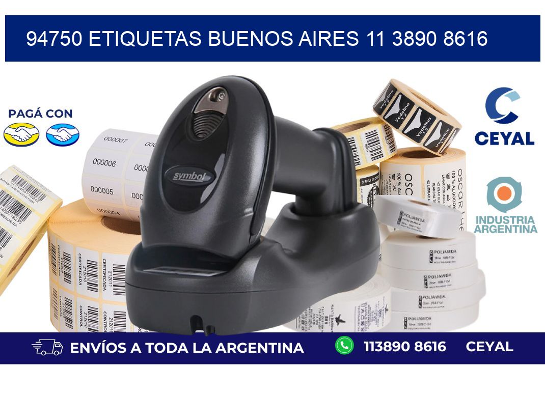 94750 ETIQUETAS BUENOS AIRES 11 3890 8616