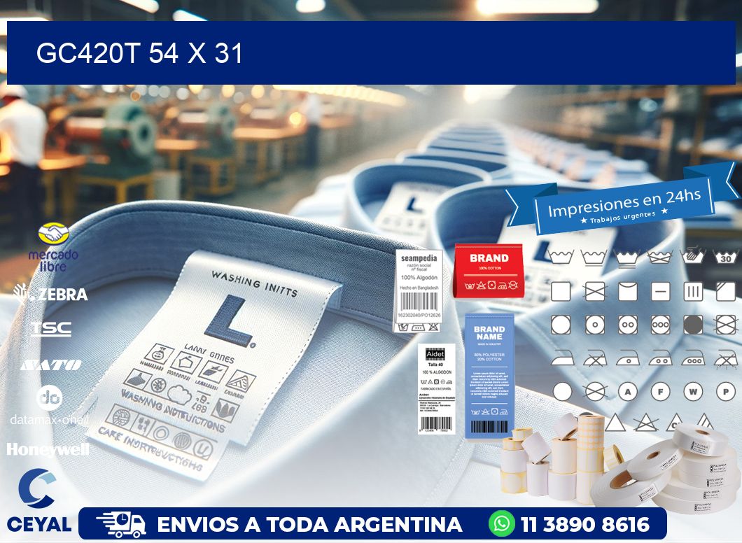GC420T 54 x 31