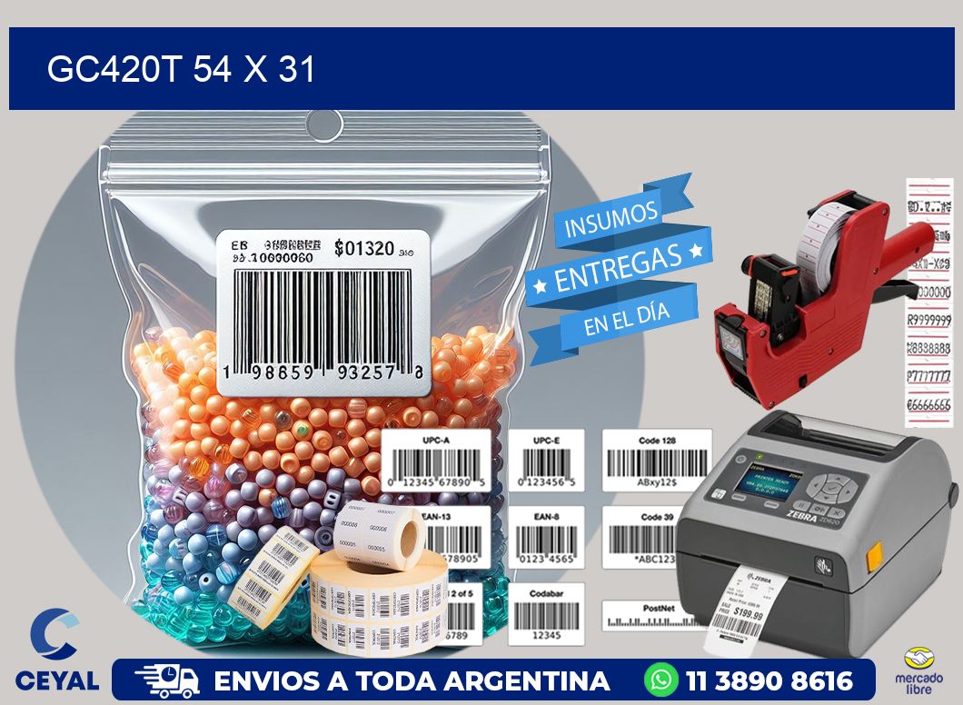 GC420T 54 x 31
