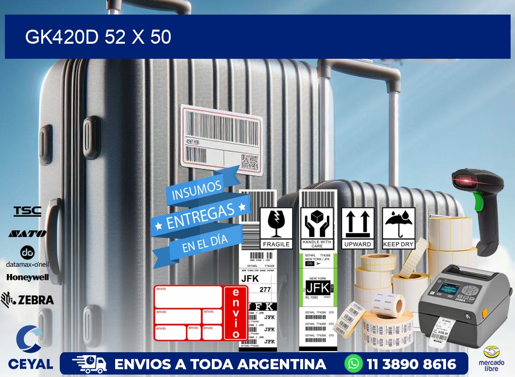 GK420D 52 x 50