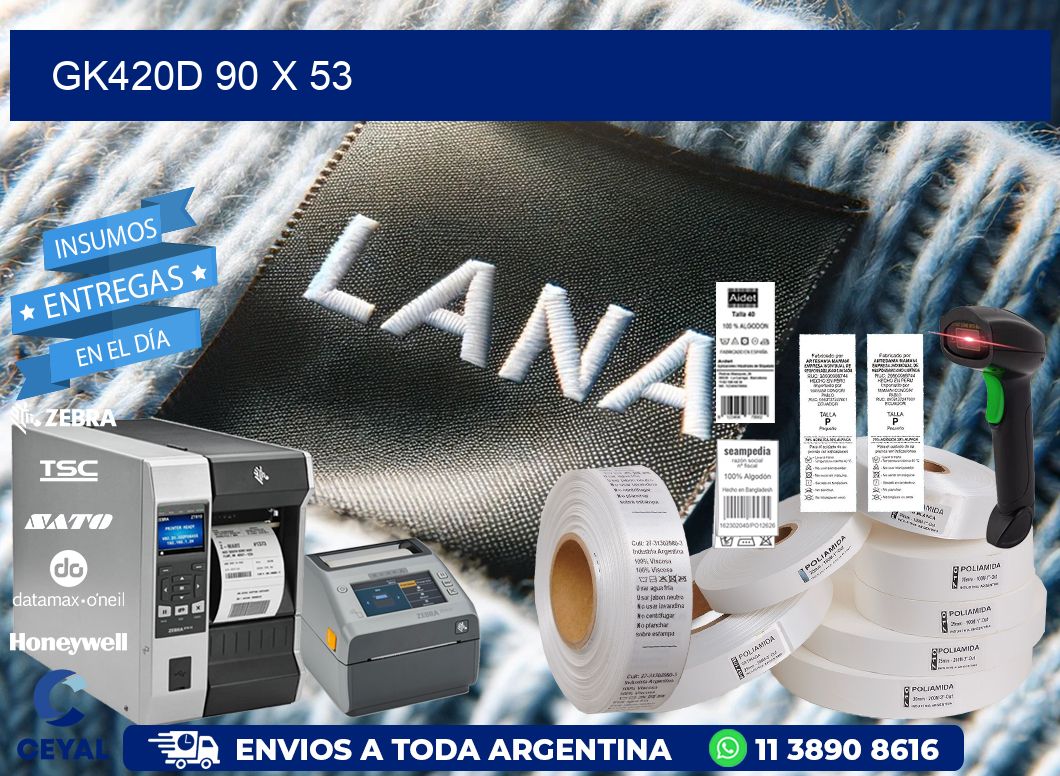 GK420D 90 x 53