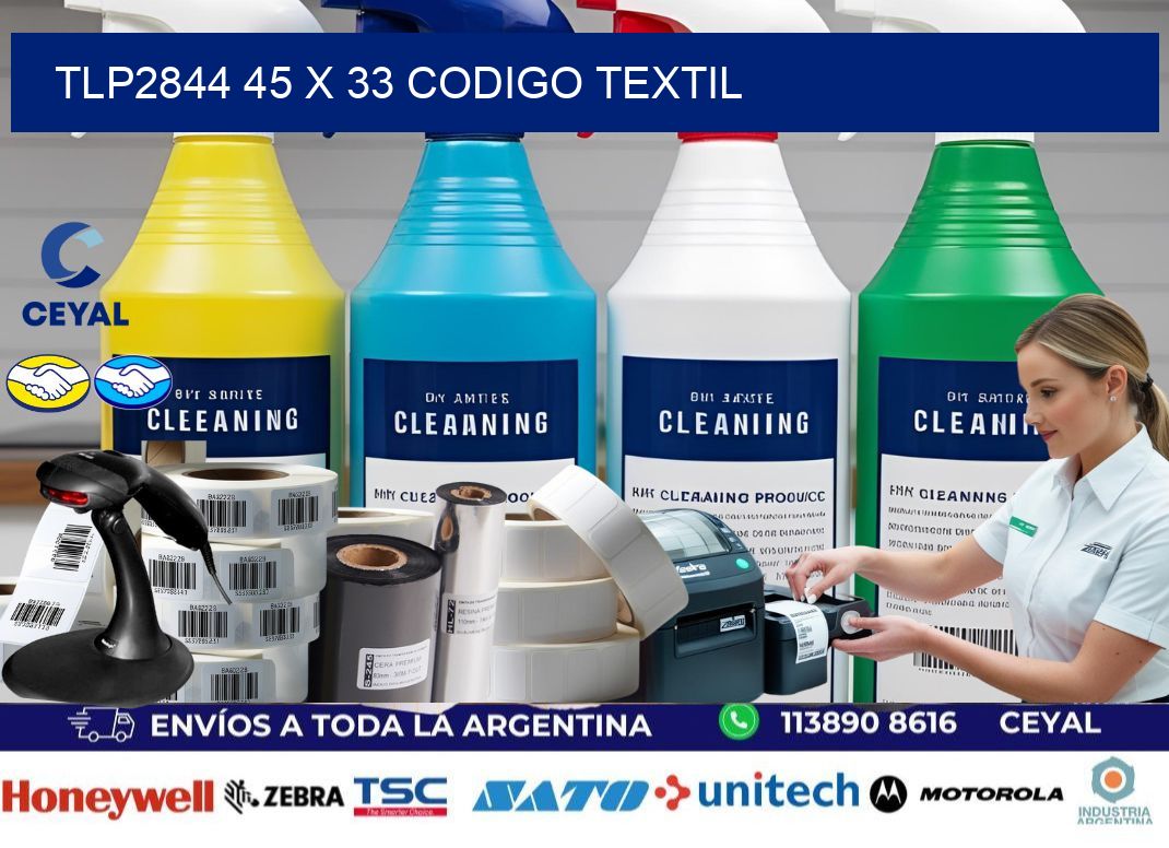 TLP2844 45 x 33 CODIGO TEXTIL