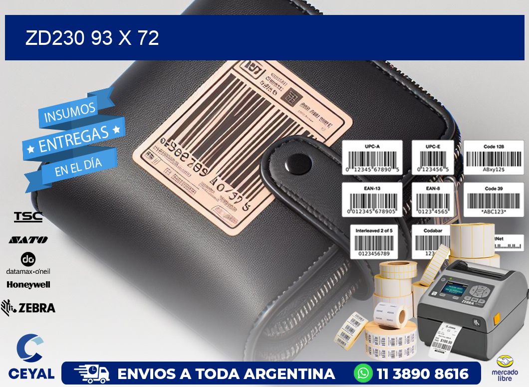 ZD230 93 x 72