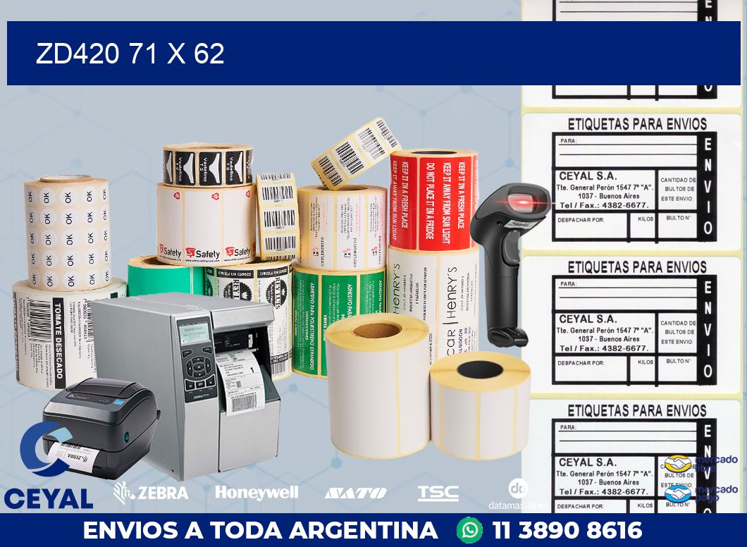 ZD420 71 x 62