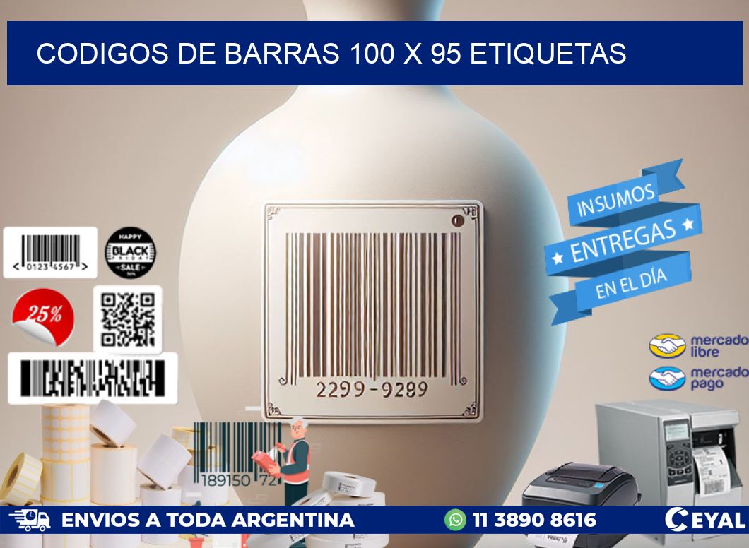 codigos de barras 100 x 95 etiquetas