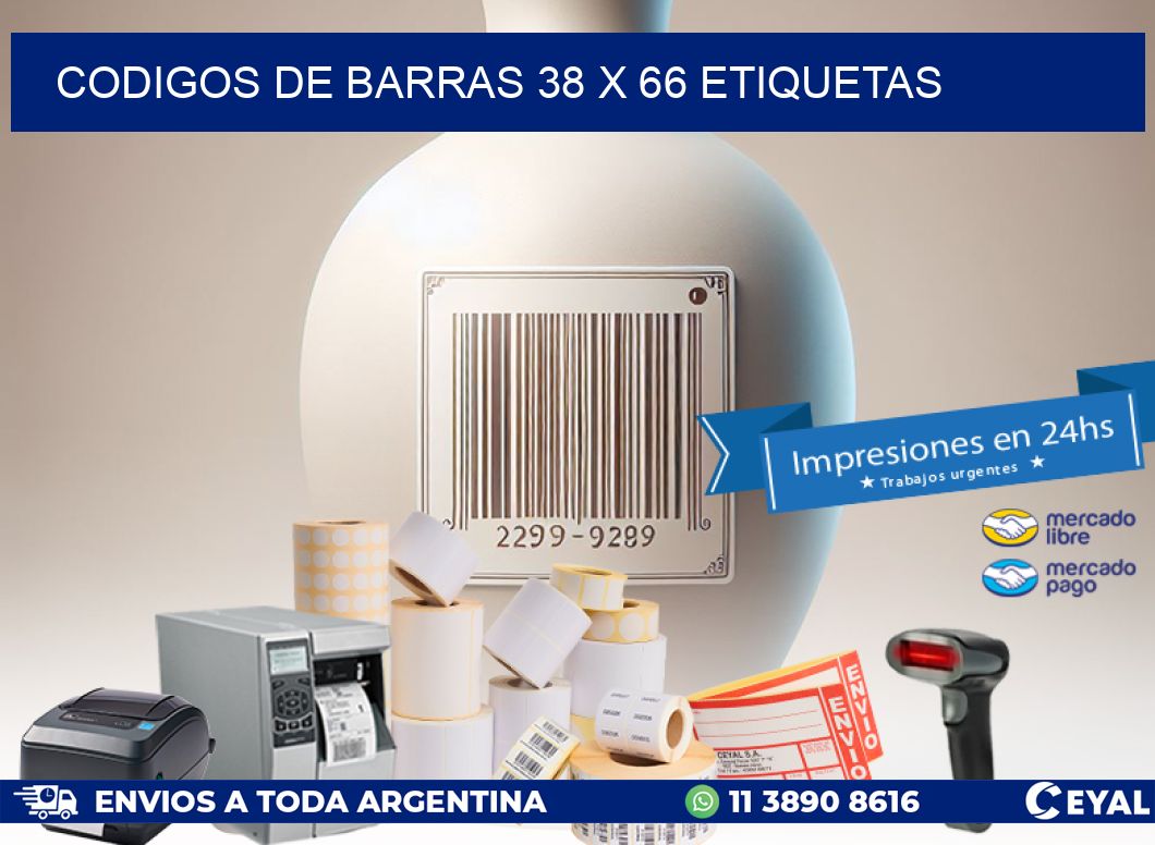 codigos de barras 38 x 66 etiquetas