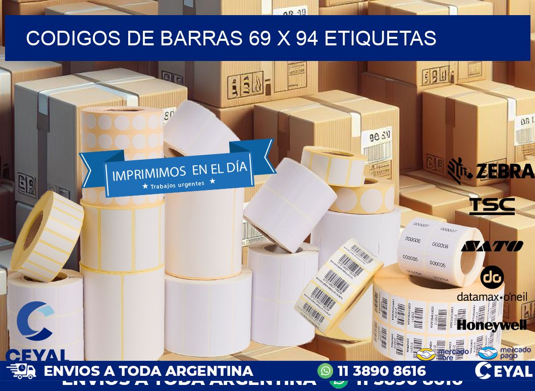 codigos de barras 69 x 94 etiquetas