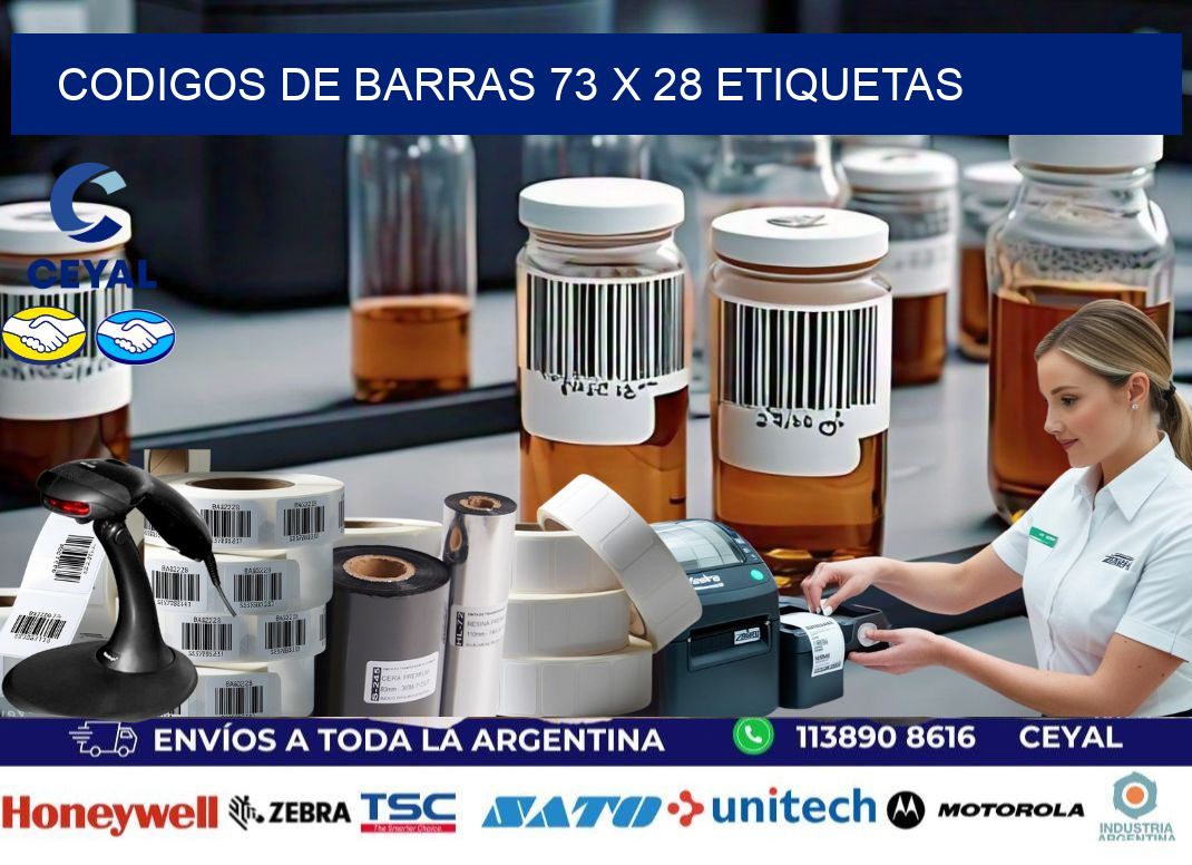 codigos de barras 73 x 28 etiquetas