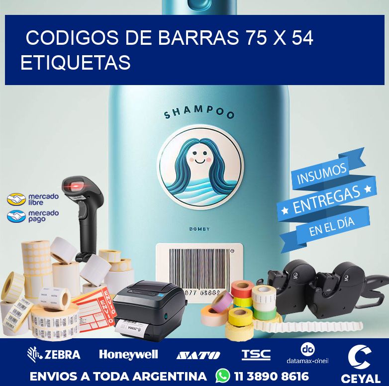codigos de barras 75 x 54 etiquetas