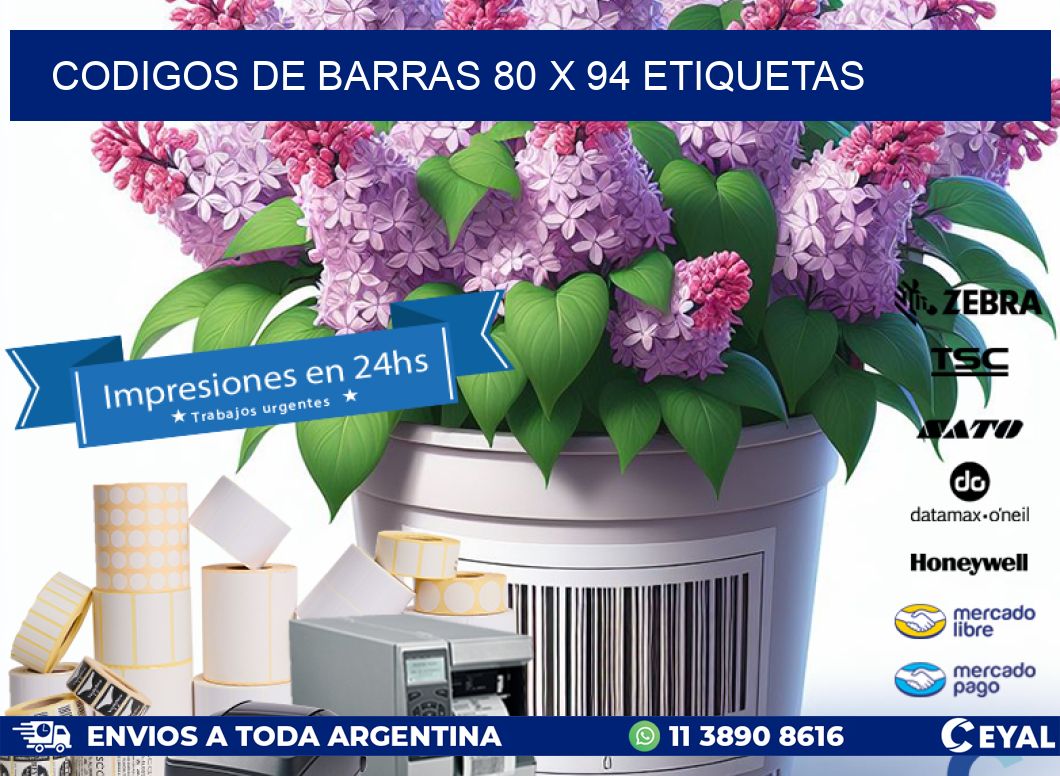 codigos de barras 80 x 94 etiquetas