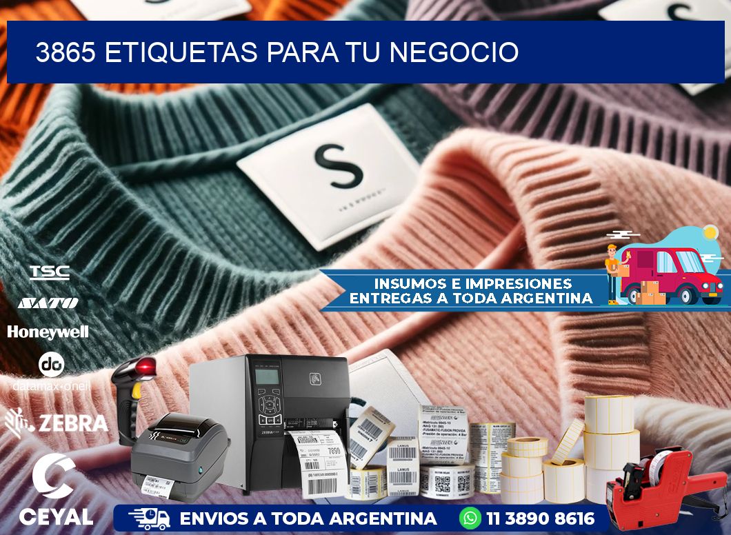 3865 etiquetas para tu negocio