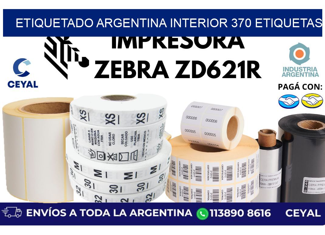 etiquetado argentina interior 370 etiquetas