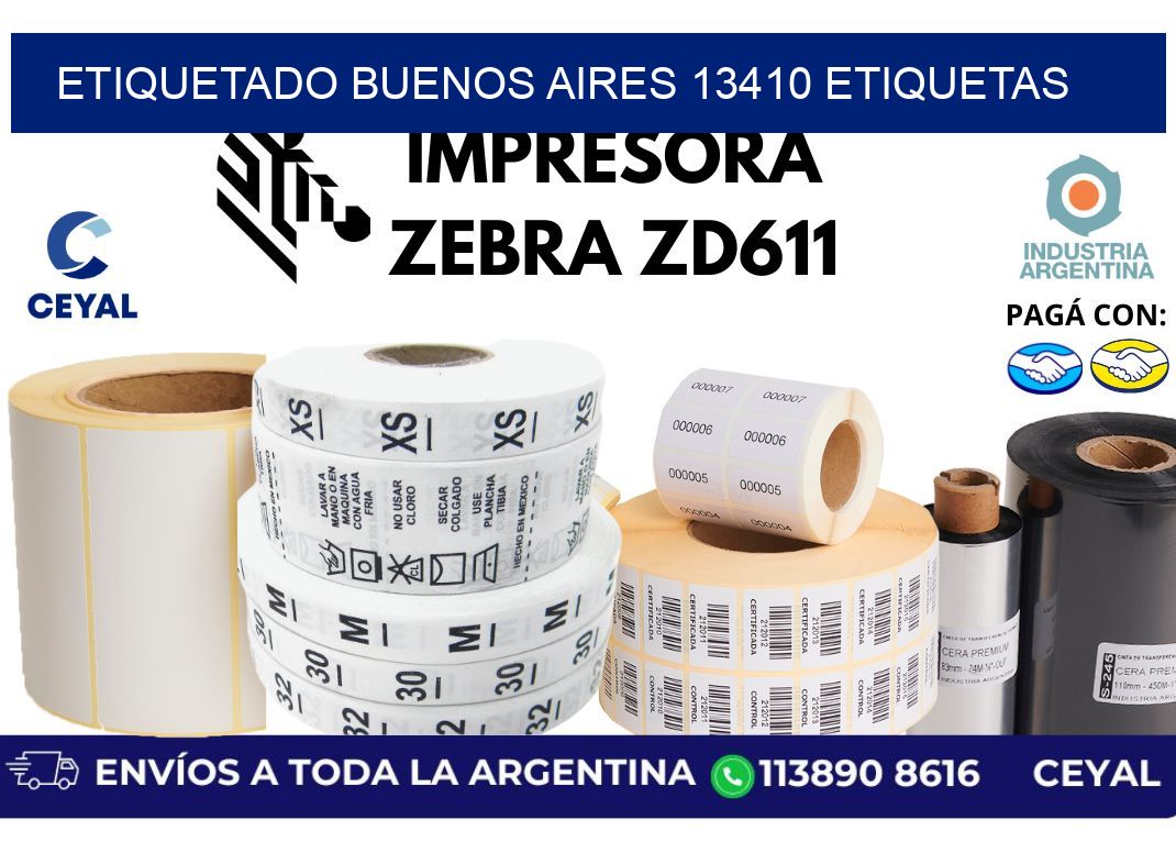 etiquetado buenos aires 13410 etiquetas