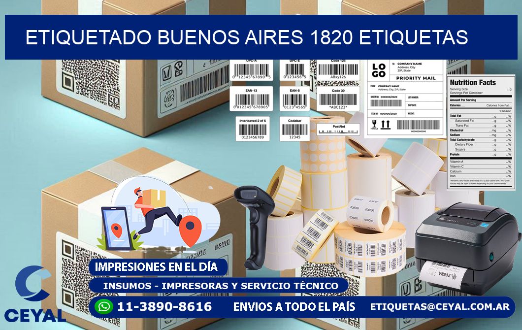etiquetado buenos aires 1820 etiquetas