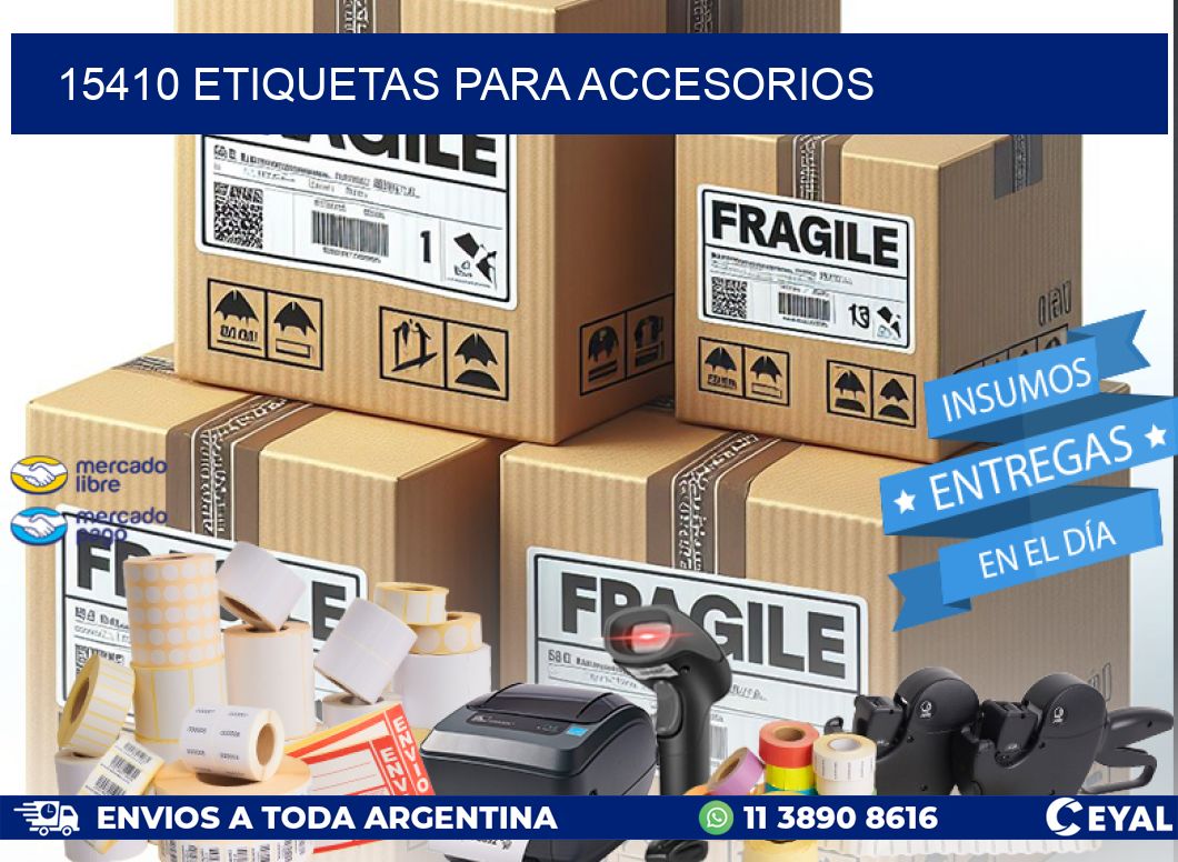 15410 Etiquetas para accesorios