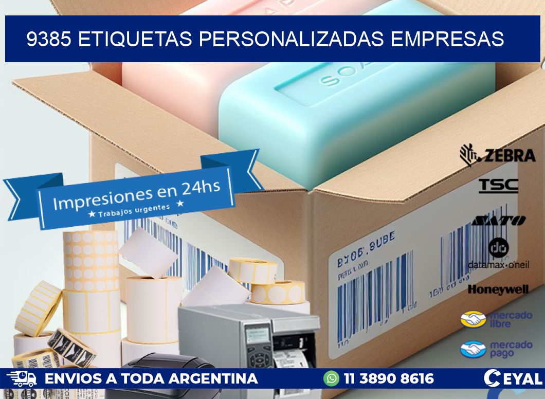 9385 Etiquetas personalizadas empresas