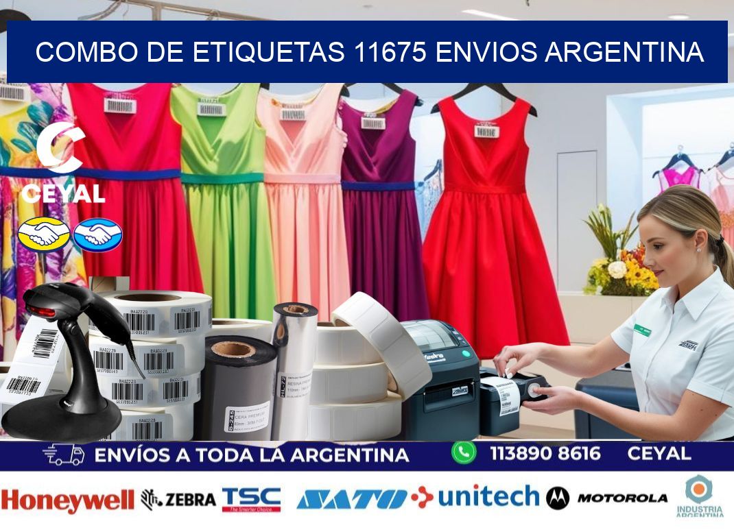 Combo de etiquetas 11675 ENVIOS ARGENTINA