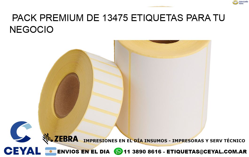 Pack premium de 13475 etiquetas para tu negocio