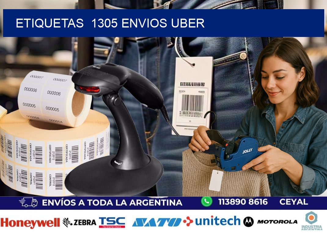 etiquetas 1305 ENVIOS UBER