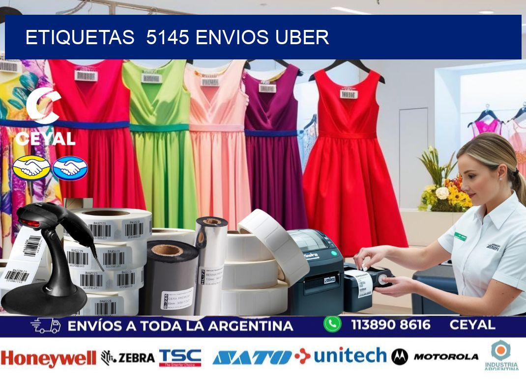 etiquetas  5145 ENVIOS UBER