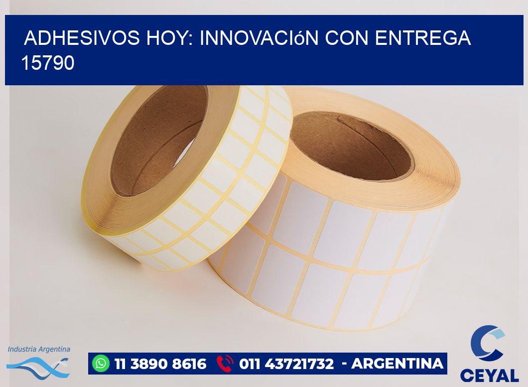 Adhesivos Hoy: Innovación con Entrega 15790