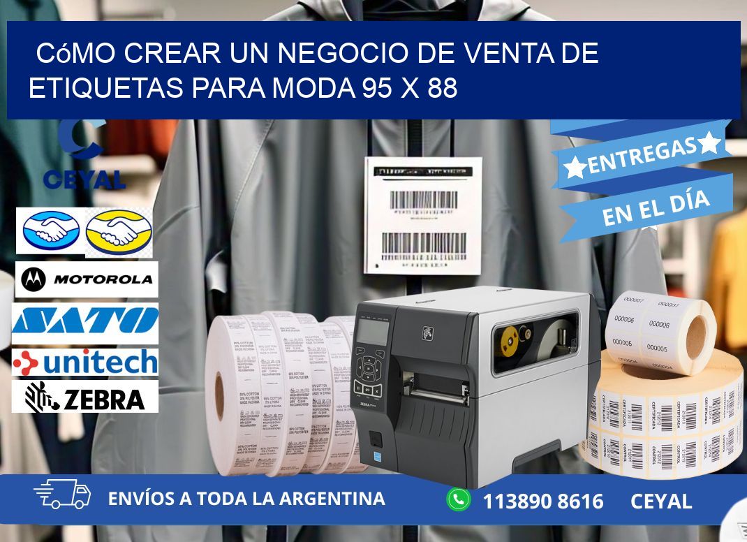 Cómo Crear un Negocio de Venta de Etiquetas para Moda 95 x 88