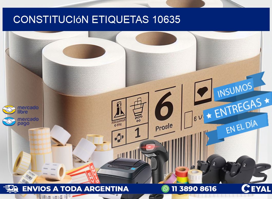 Constitución etiquetas 10635