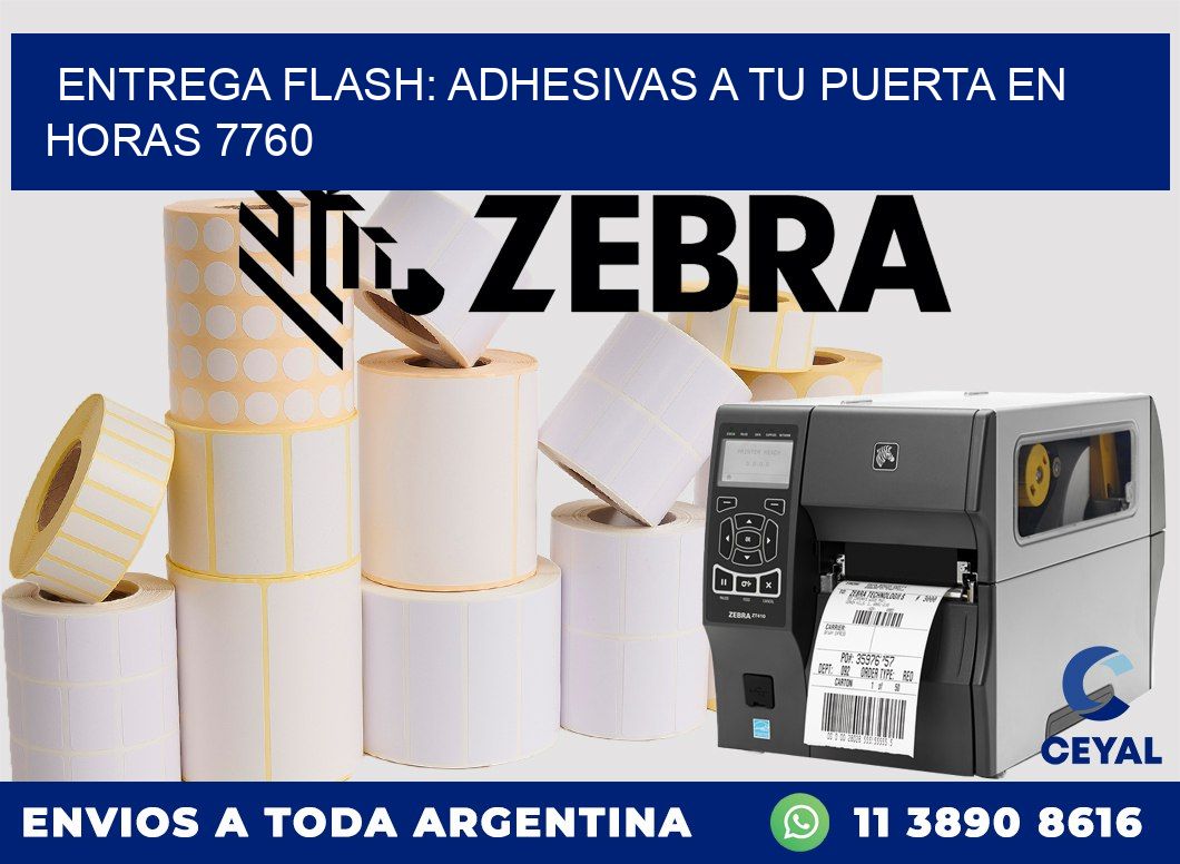 Entrega Flash: Adhesivas A Tu Puerta en Horas 7760