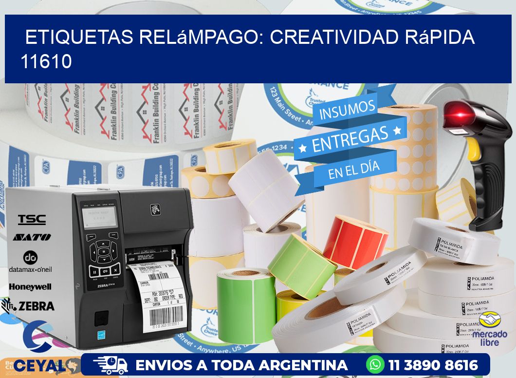 Etiquetas Relámpago: Creatividad Rápida 11610