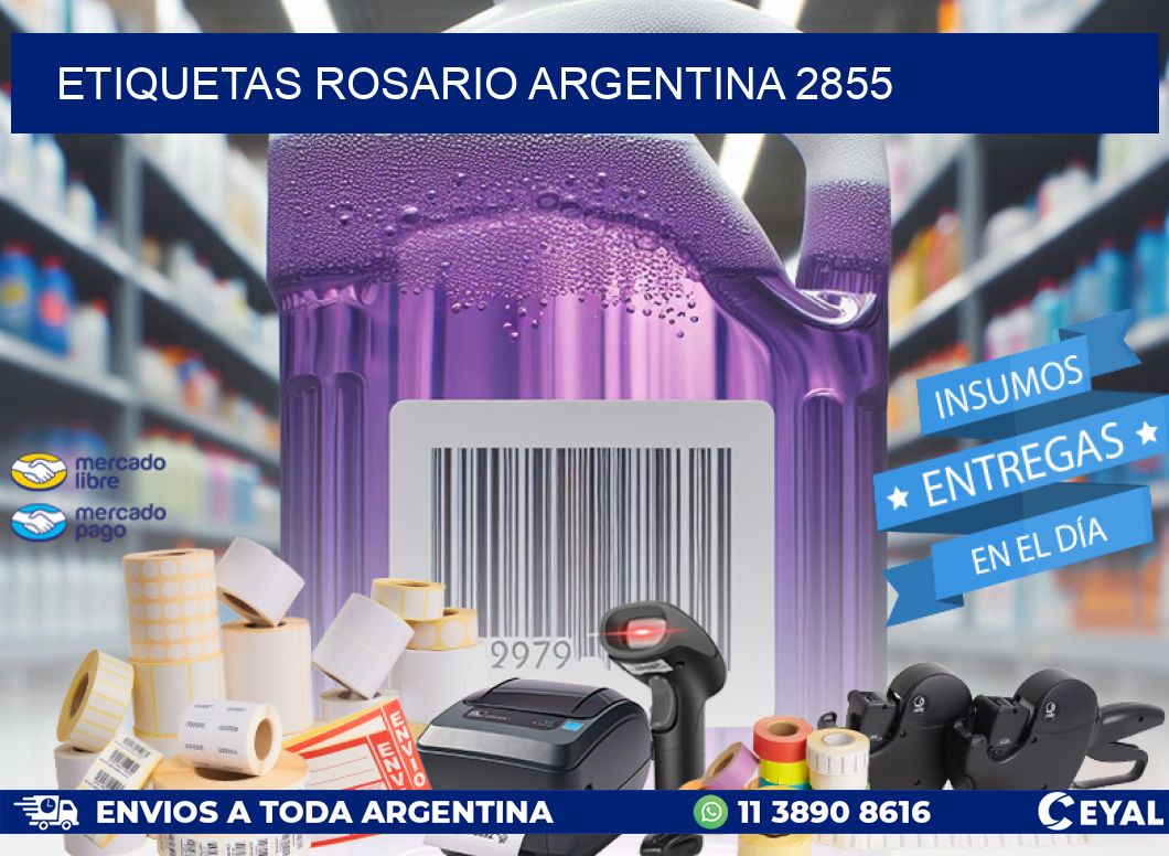 Etiquetas Rosario Argentina 2855