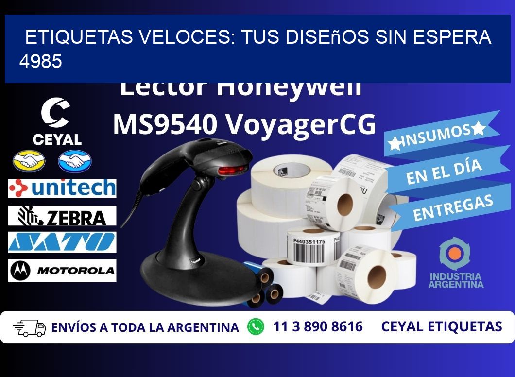 Etiquetas Veloces: Tus Diseños sin Espera 4985