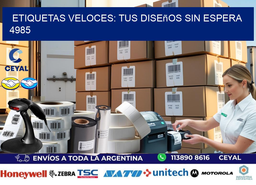 Etiquetas Veloces: Tus Diseños sin Espera 4985