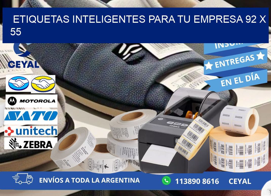 Etiquetas inteligentes para tu empresa 92 x 55